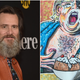 Illustration for article titled Jim Carrey cant stop painting semi-nudes of Donald Trump